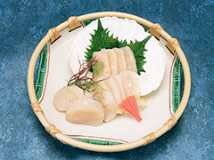 強い甘みと歯ごたえが魅力の「ほたて」